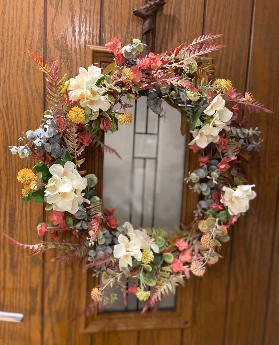 ‘Spring Sunrise’ Faux Wreath