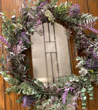 Load image into Gallery viewer, ‘Quiet Lilac’ Faux Wreath
