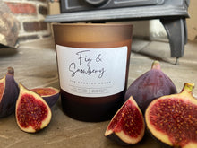 Load image into Gallery viewer, Fig &amp; Snowberry 30cl Soy Wax Candle
