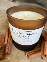 Load image into Gallery viewer, Cuban Tobacco &amp; Oak 30cl Soy Wax Candle
