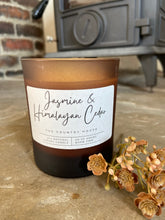 Load image into Gallery viewer, Jasmine &amp; Himalayan Cedar 30cl Soy Wax Candle
