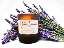 Load image into Gallery viewer, White Lavender 30cl Soy Wax Candle
