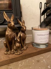 Load image into Gallery viewer, Triple Hare Candle Holder
