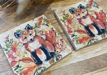 Load image into Gallery viewer, Fox Stone Coasters
