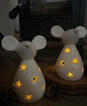 Load image into Gallery viewer, Starry Mouse Tealight Holder
