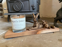 Load image into Gallery viewer, Lying Hare &amp; Baby Candle Holder
