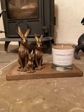 Load image into Gallery viewer, Triple Hare Candle Holder
