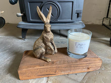 Load image into Gallery viewer, Large Sitting Hare Candle Holder
