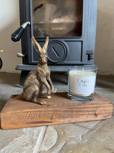 Load image into Gallery viewer, Large Sitting Hare Candle Holder
