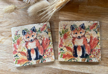 Load image into Gallery viewer, Fox Stone Coasters
